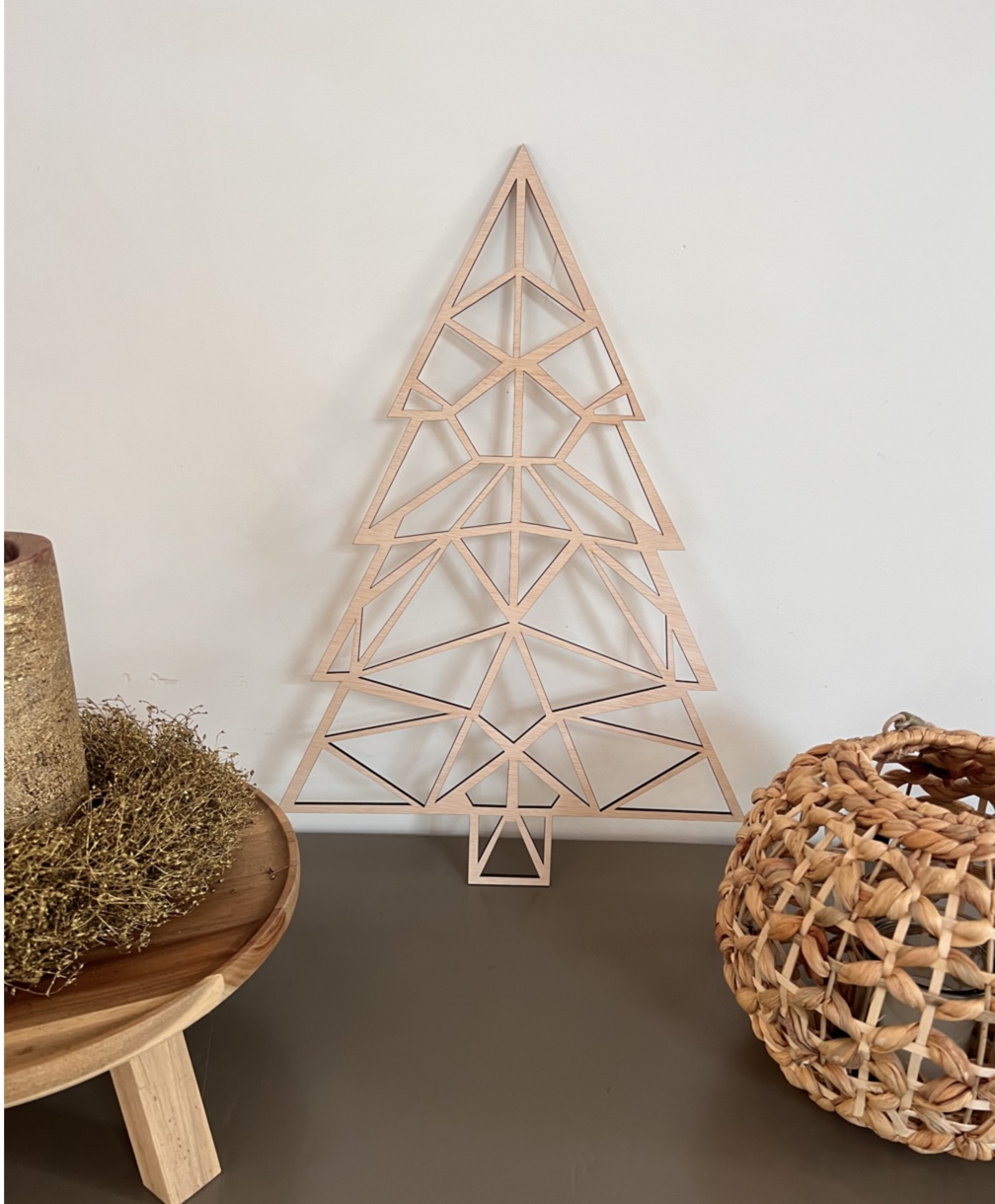 Kerstboom geometrisch
