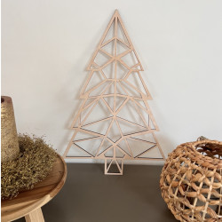 Kerstboom geometrisch