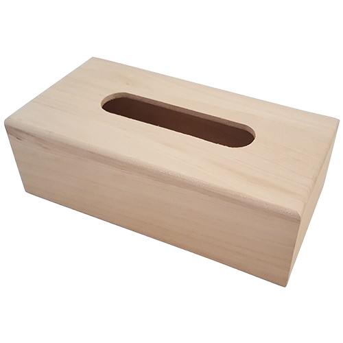 Houten tissuebox