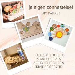 Bouw je sterrenstelsel DIY pakket