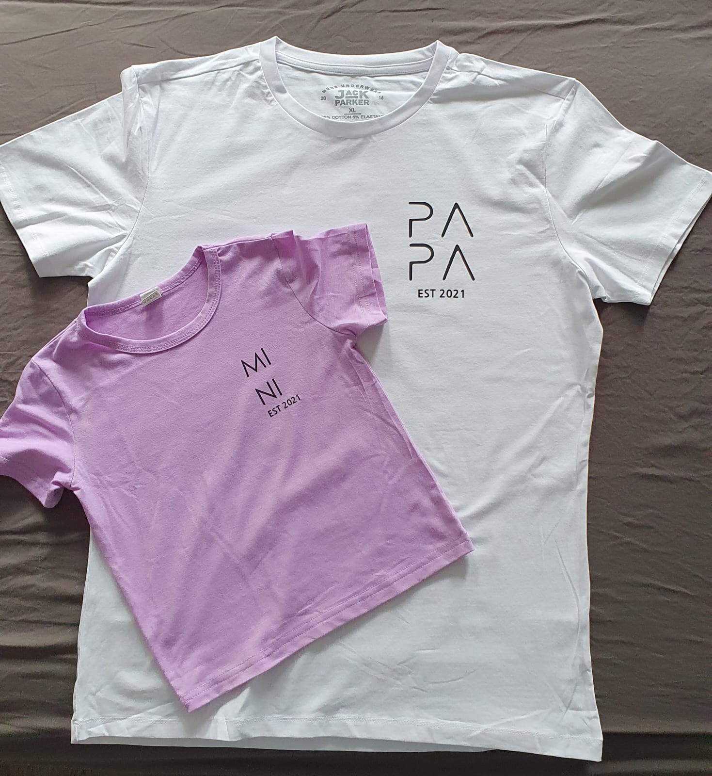 T-shirt papa en zoon/dochter