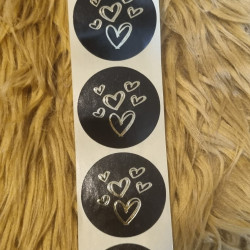 Stickerset hartjes