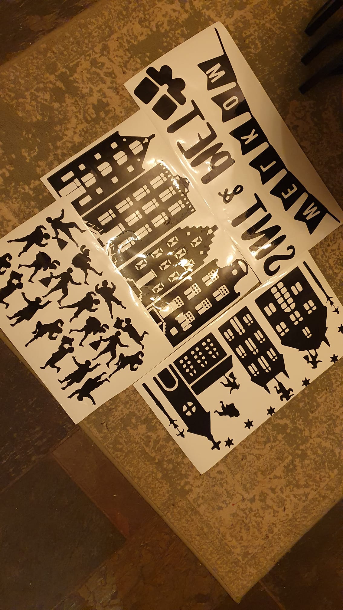 Raamstickers Sinterklaas