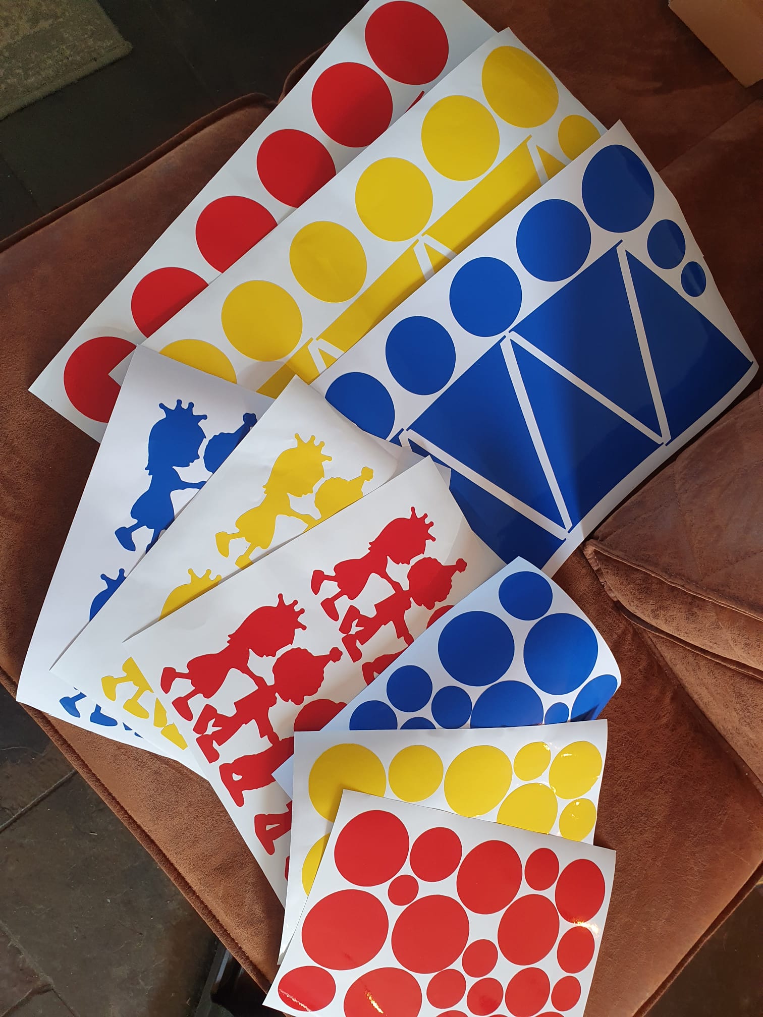 Raamstickers Carnaval