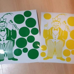 Raamstickers Wuilus