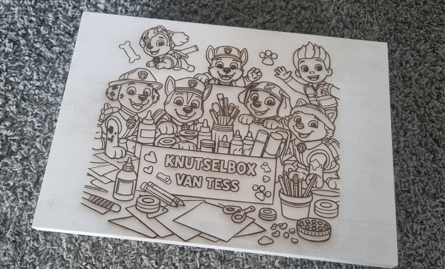 Memorybox Kind en Idool