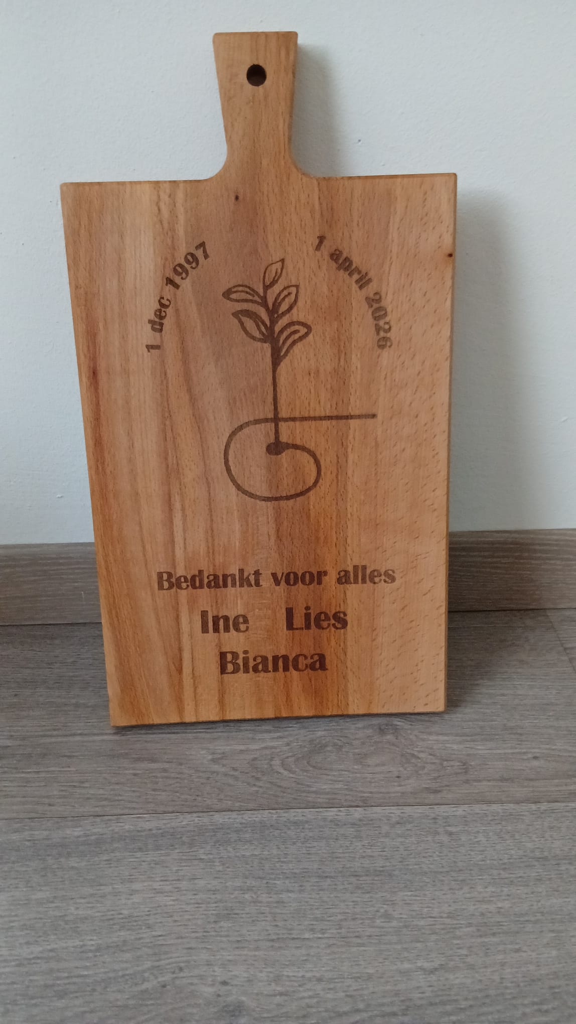 Borrelplank rechthoek M